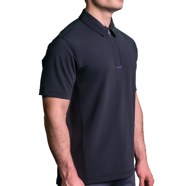 C'-Me "the Vic" Zip (Short Sleeve) Sport Shirt