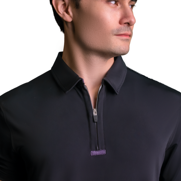 C'-Me "the Vic" Zip (Short Sleeve) Sport Shirt